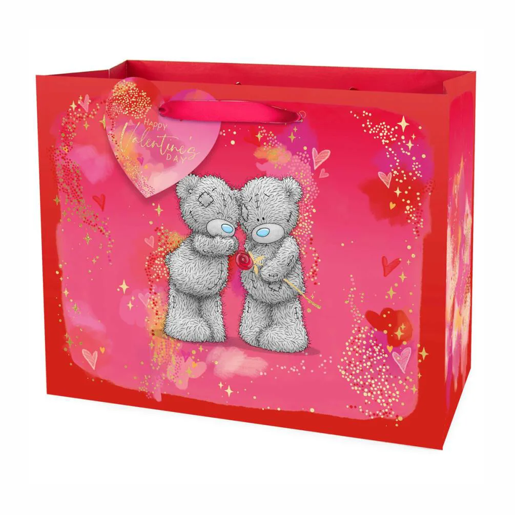 Happy Valentine's Day Large Me to You Bear Gift Bag
