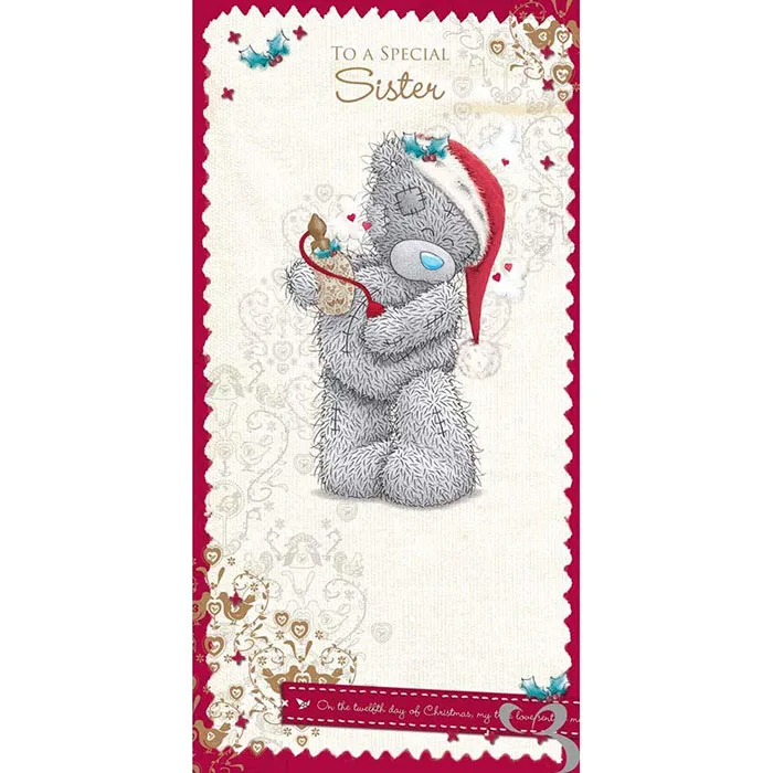 Sister Christmas Me to You Bear Money / Gift Card Wallet £1.79