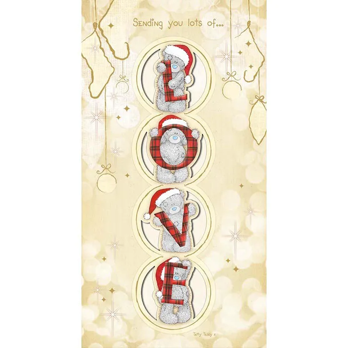 Lots of Love at Christmas Me to You Bear Christmas Card £2.99