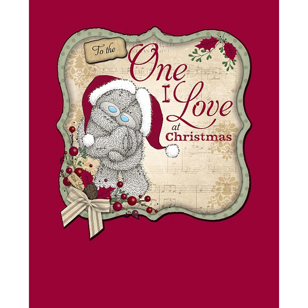 One I Love Me to You Bear Handmade Christmas Card £2.99