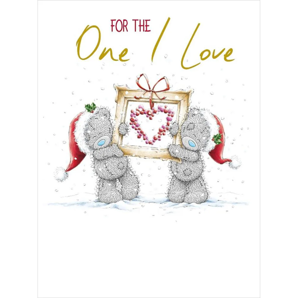 One I Love Large Me to You Bear Christmas Card £3.99