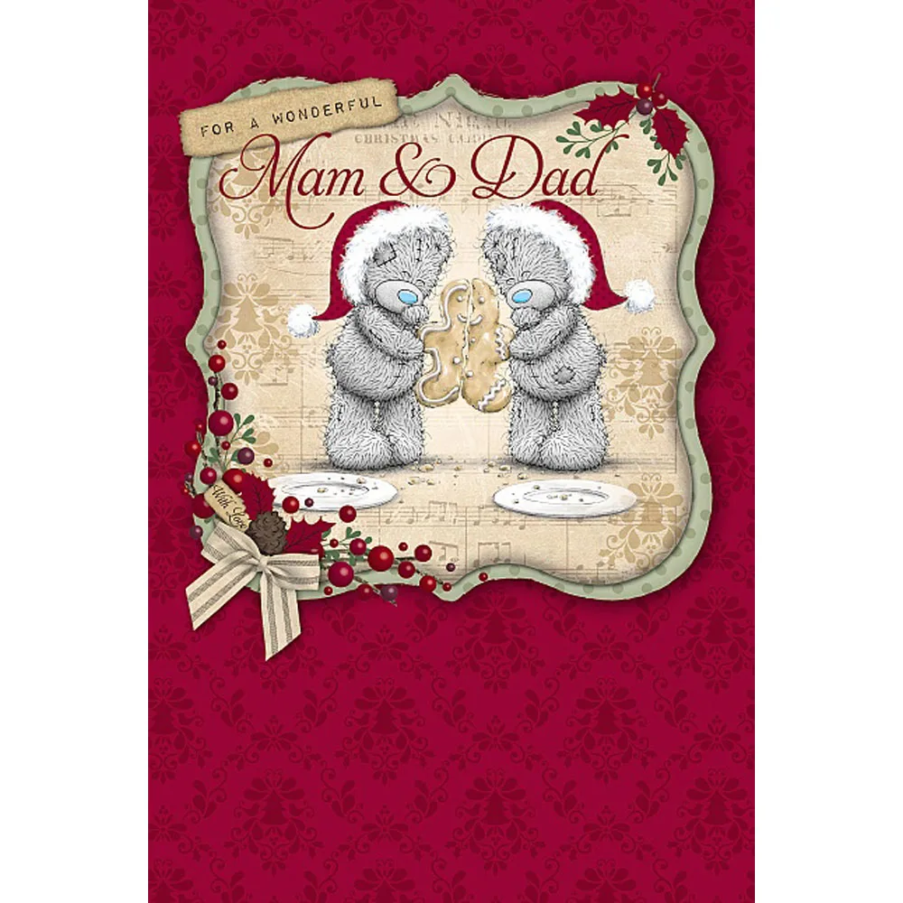 Wonderful Mam And Dad Me to You Bear Christmas Card £3.59