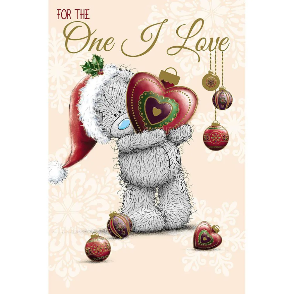 One I Love Me to You Bear Christmas Card £2.49