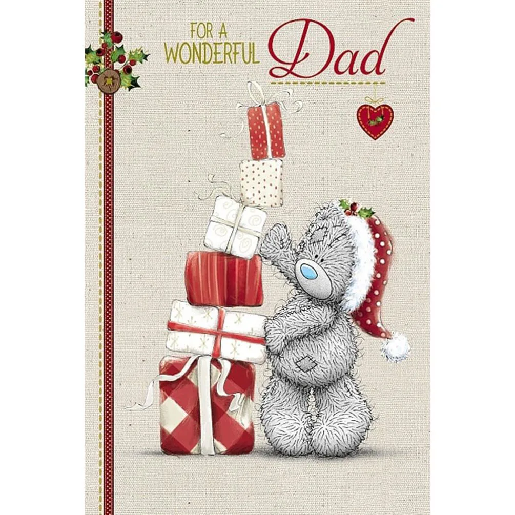 Wonderful Dad Me to You Bear Christmas Card