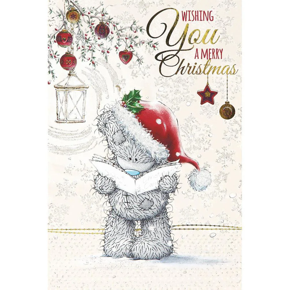 Tatty Teddy Reading Carols Me to You Bear Christmas Card £2.27