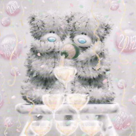 New Year Me to You Bear Card £1.17