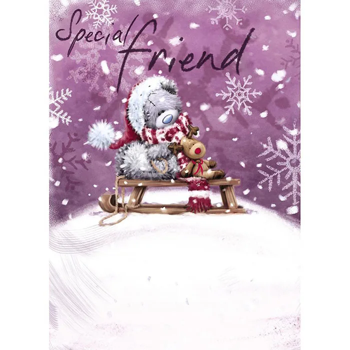 Special Friend Me to You Bear Christmas Card £1.79