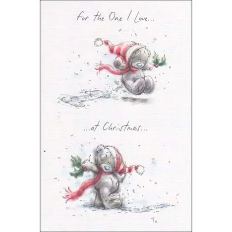 One I love Me to You Bear Christmas Card £1.44
