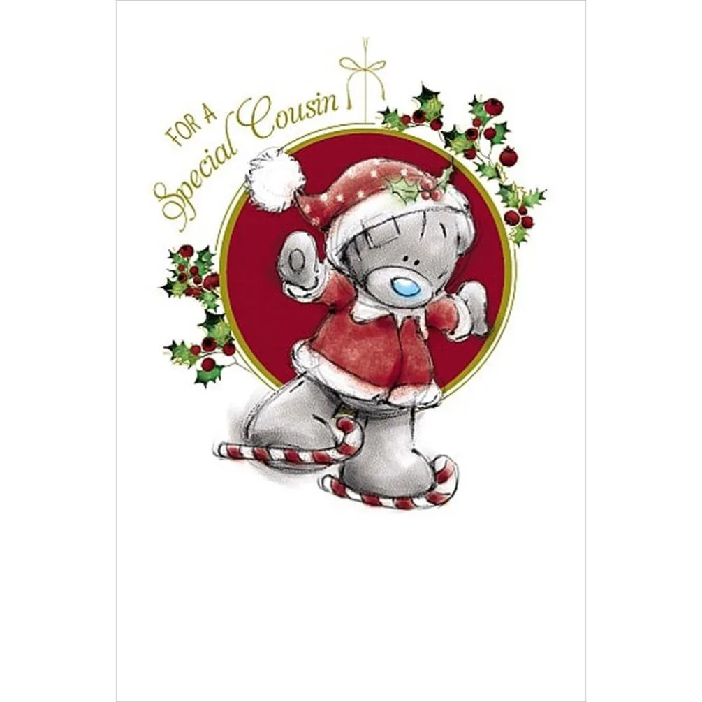 Special Cousin Me to You Bear Christmas Card £1.79