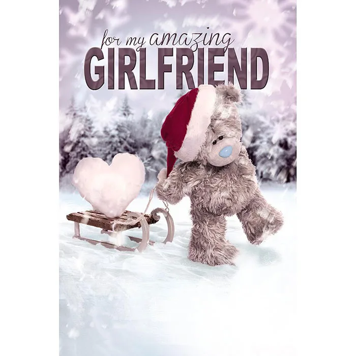 3D Holographic Girlfriend Me to You Bear Christmas Card £3.79