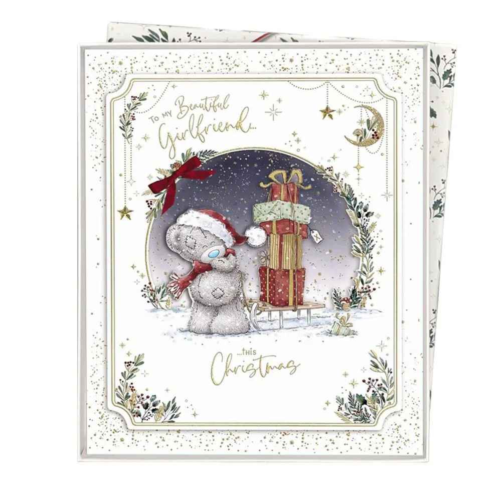 Beautiful Girlfriend Me to You Bear Boxed Christmas Card