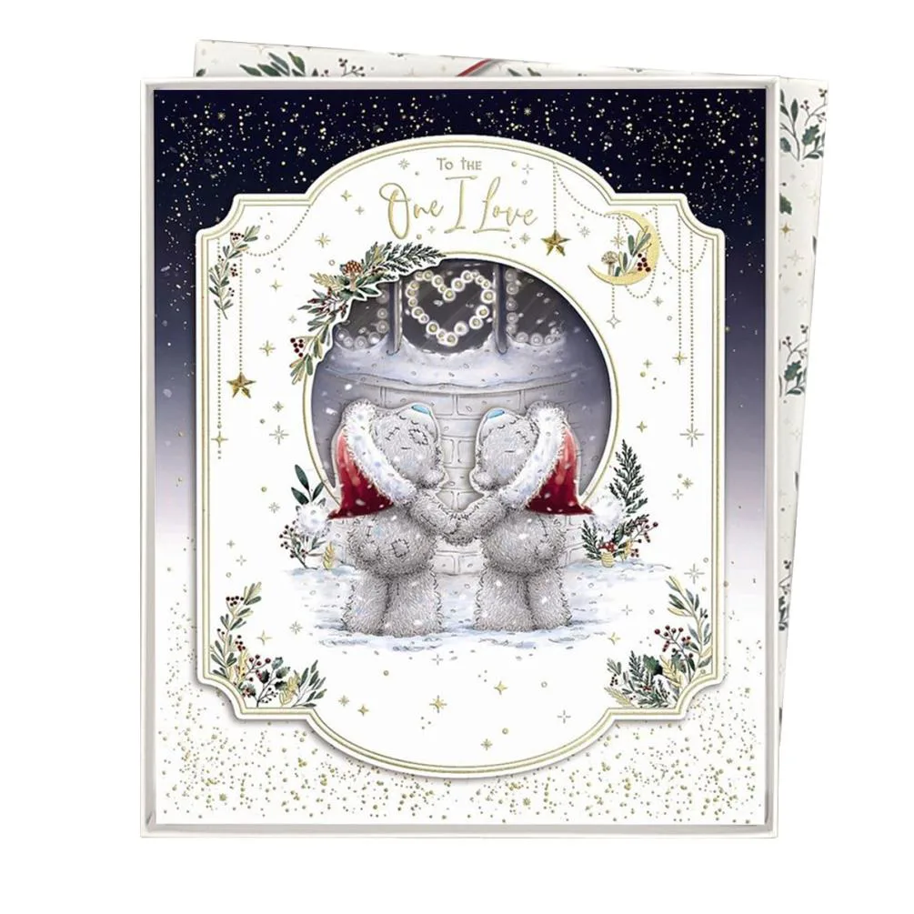 One I Love Me to You Bear Boxed Christmas Card