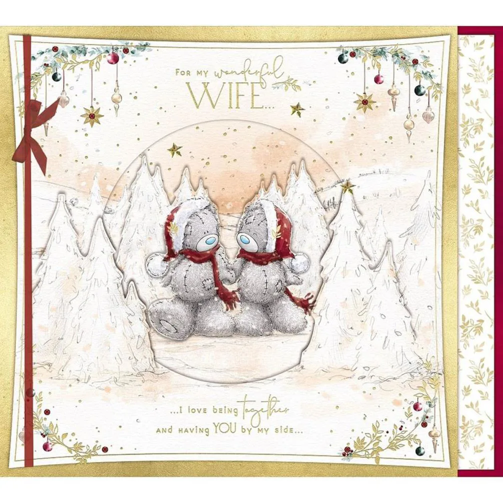 Wonderful Wife Me to You Bear Giant Boxed Christmas Card £14.99
