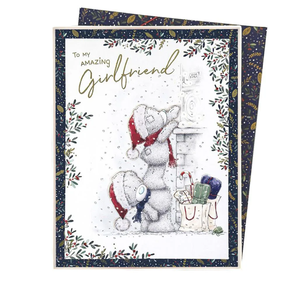 Amazing Girlfriend Me to You Bear Boxed Christmas Card