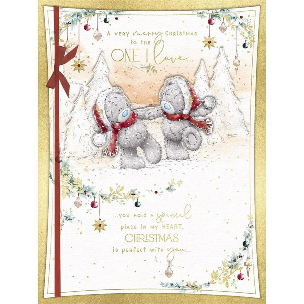One I Love Me to You Bear Boxed Christmas Card