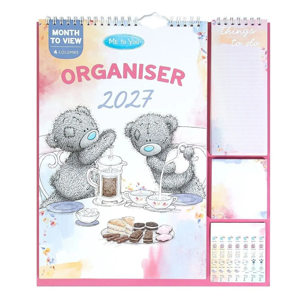2027 Me to You Bear Classic Household Planner