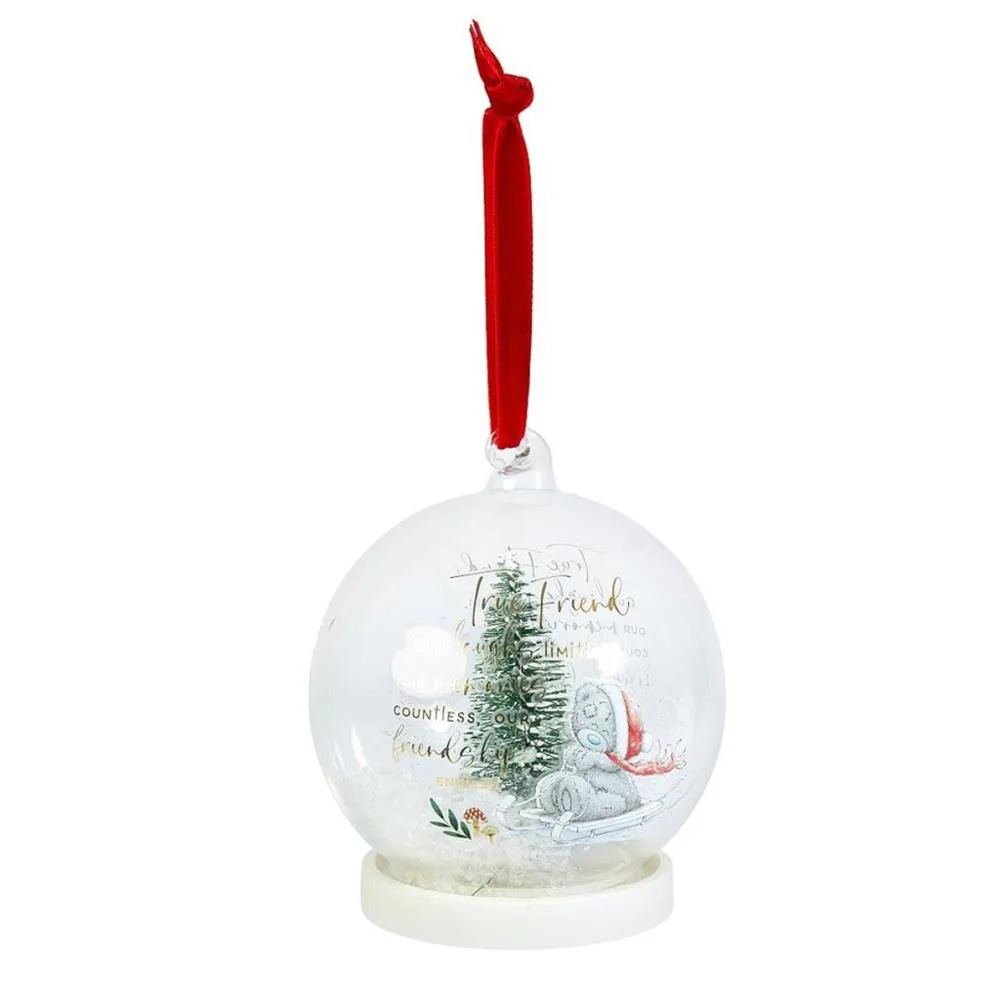True Friend Me to You Bear Christmas Bauble