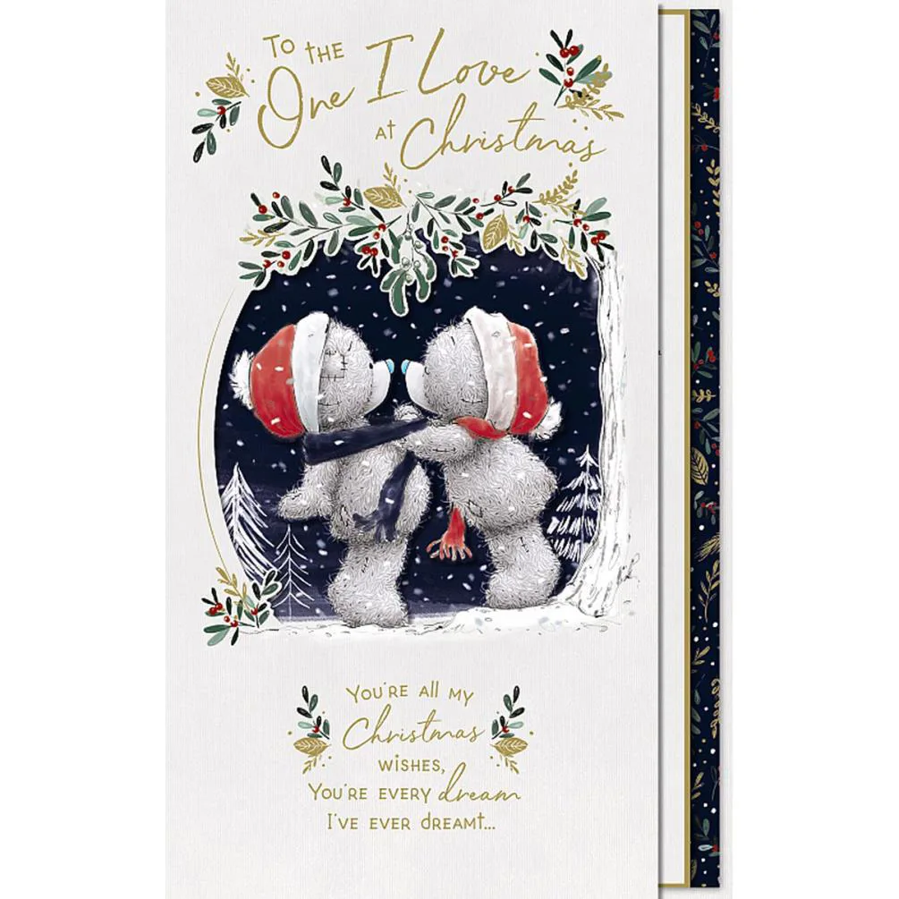 One I Love Handmade Me to You Bear Christmas Card £4.99