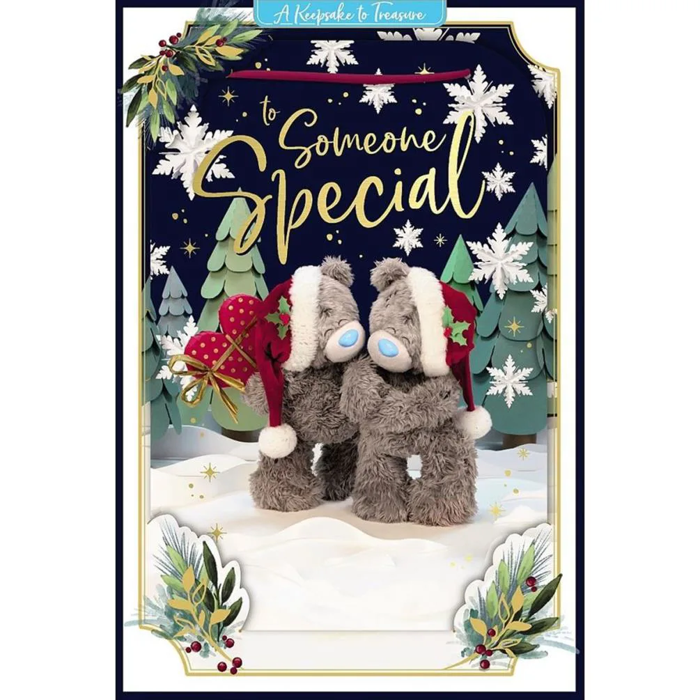 3D Holographic Someone Special Me to You Bear Christmas Card