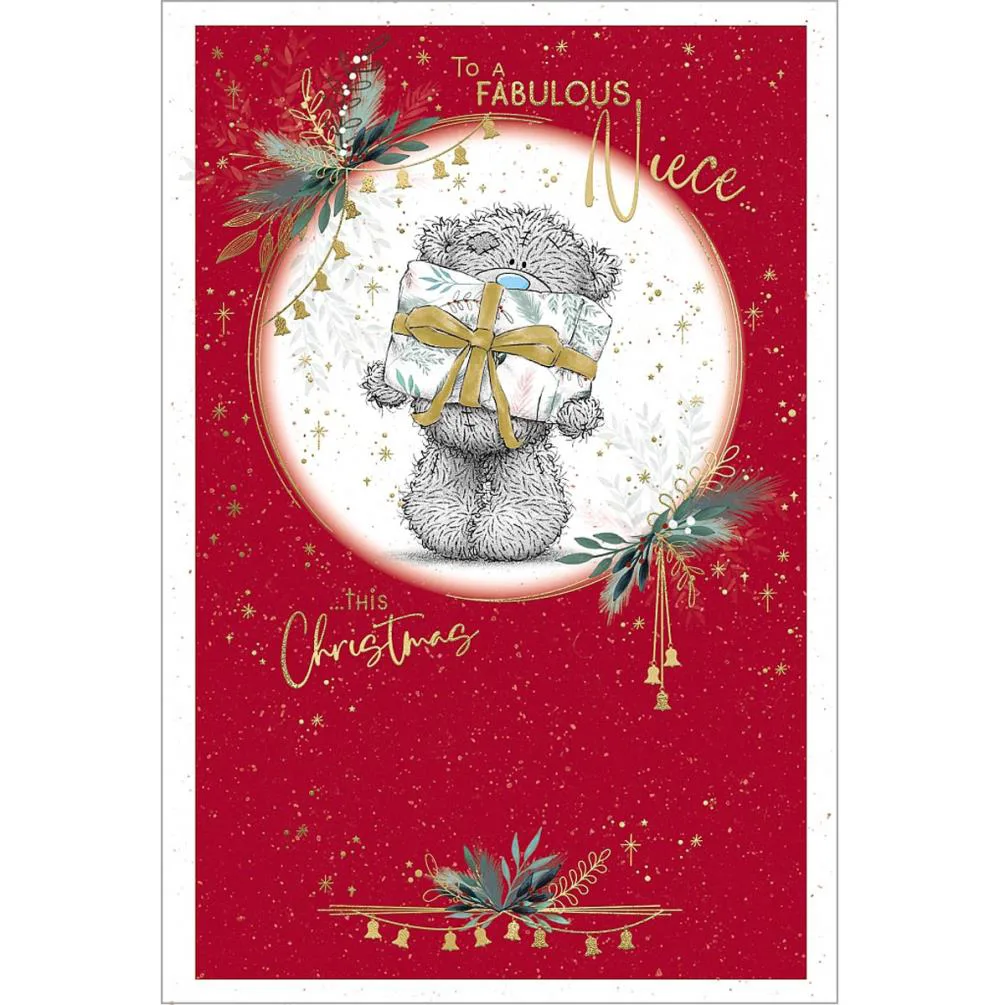 Fabulous Niece Me to You Bear Christmas Card