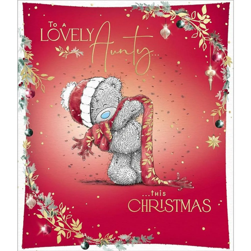 Lovely Aunty Me to You Bear Christmas Card £2.09