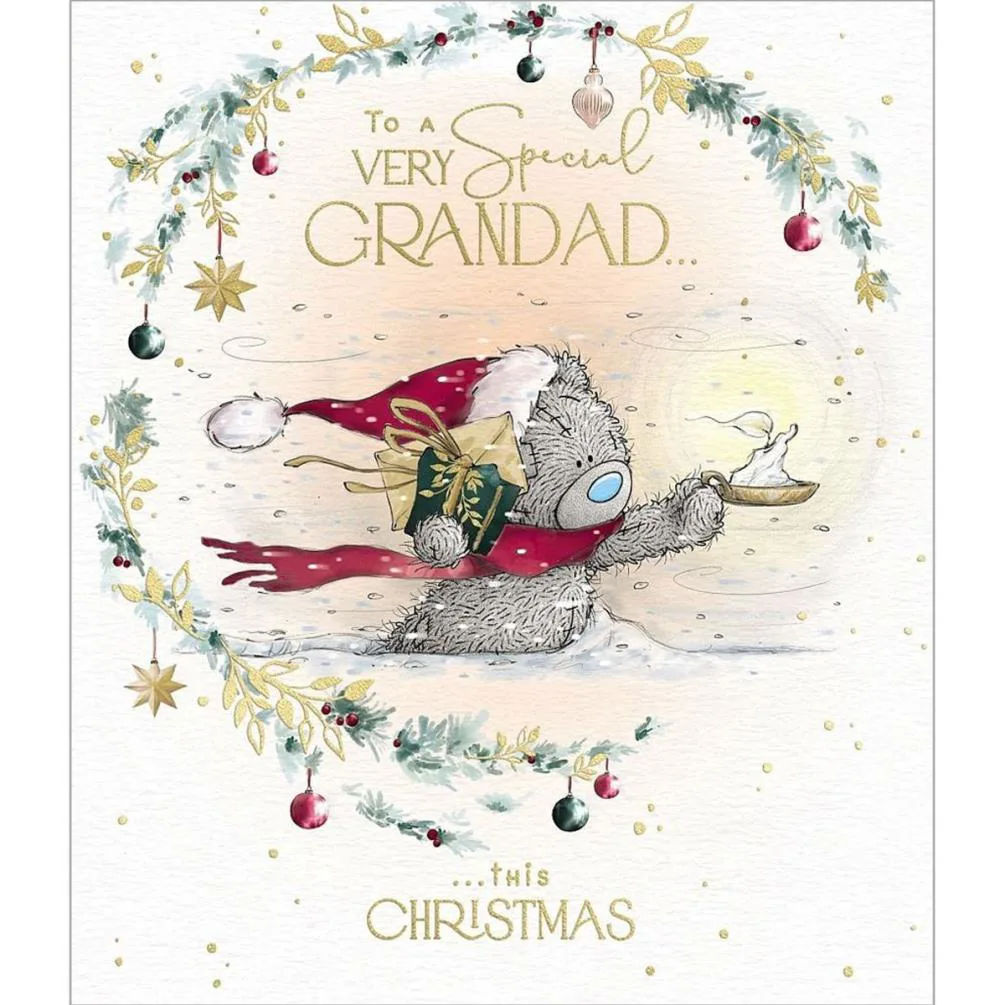 Very Special Grandad Me to You Bear Christmas Card