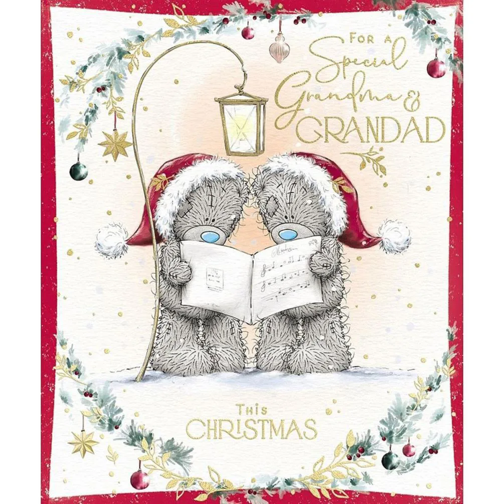 Special Grandma & Grandad Me to You Bear Christmas Card