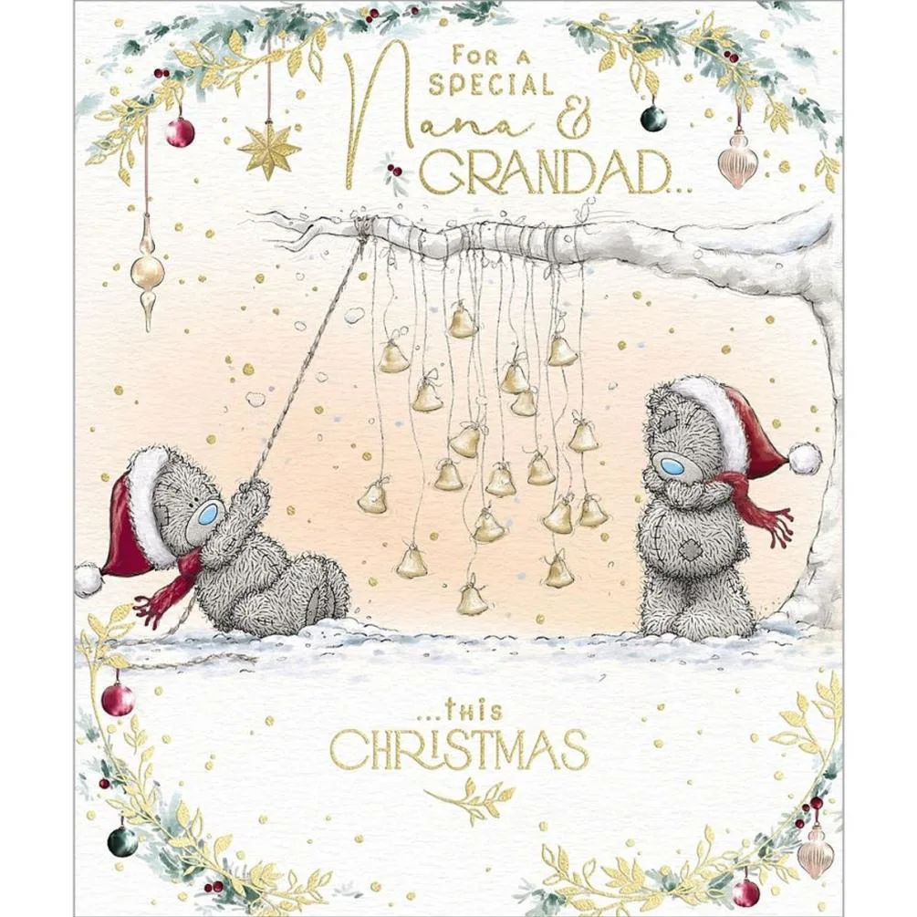 Special Nana & Grandad Me to You Bear Christmas Card