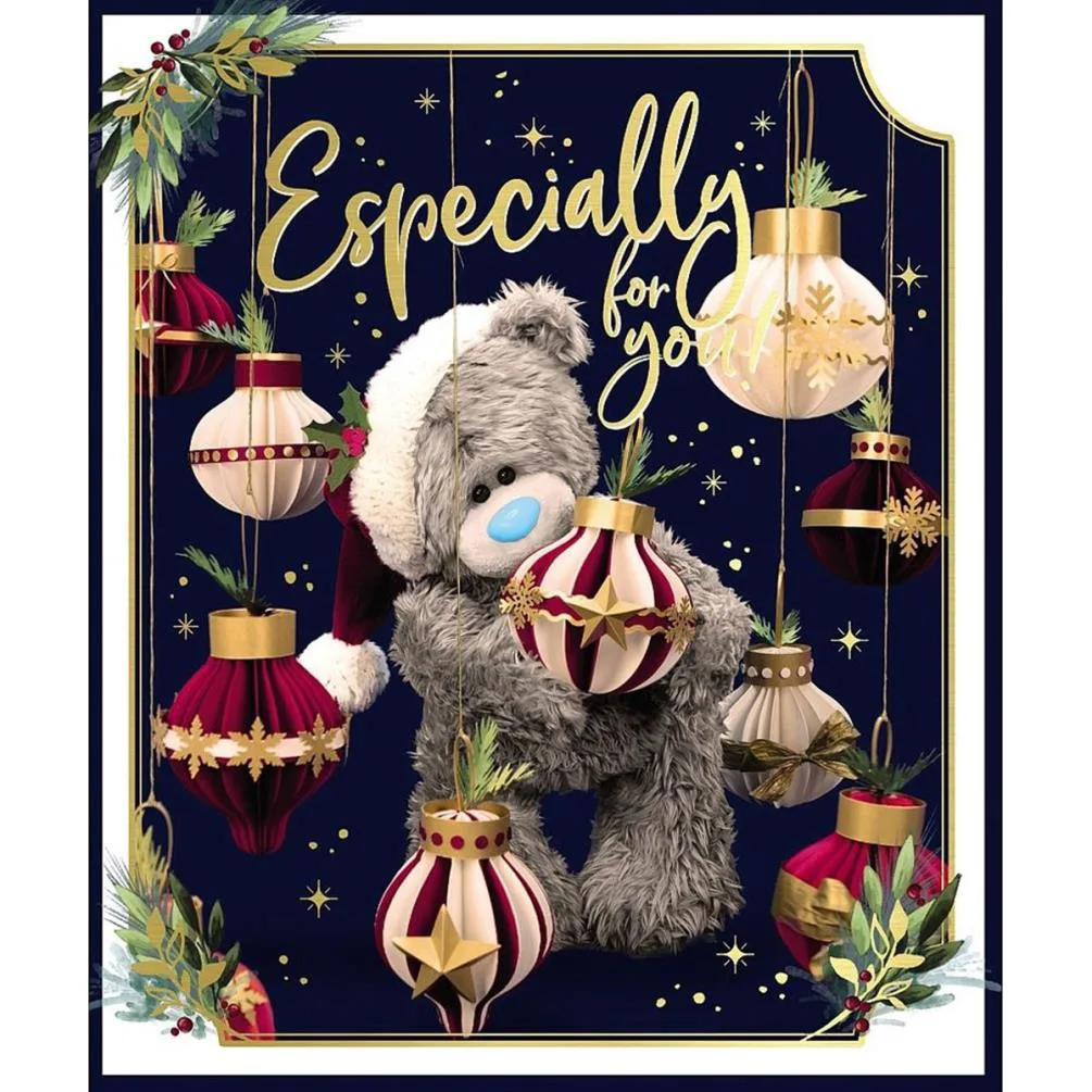 Especially for You Photo Finish Me to You Bear Christmas Card