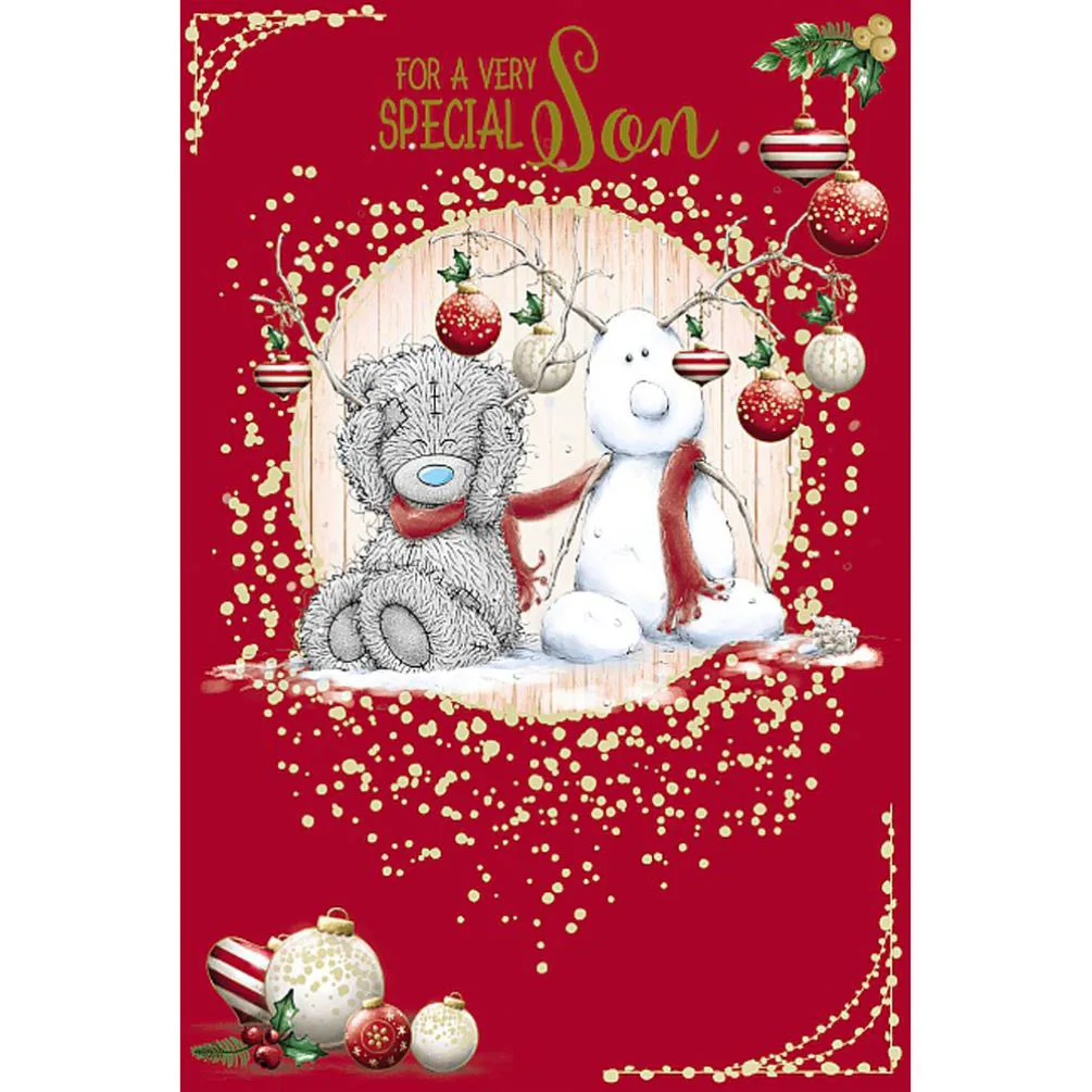 Special Son Me To You Bear Christmas Card