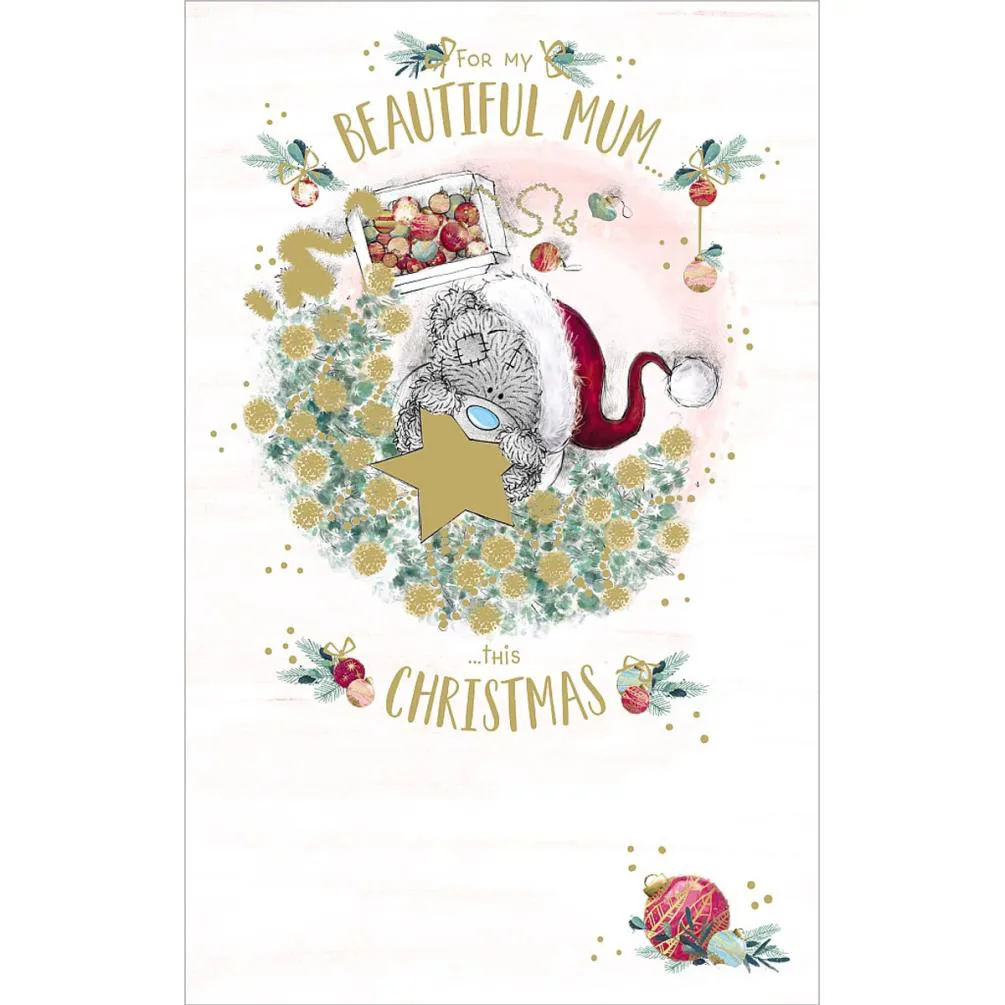 Beautiful Mum Me to You Bear Christmas Card £2.49