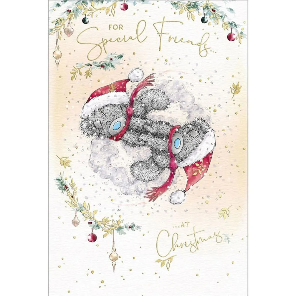 Special Friends Me to You Bear Christmas Card
