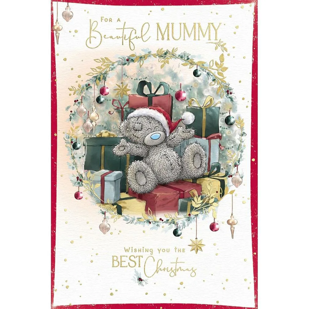 Beautiful Mummy Me to You Bear Christmas Card