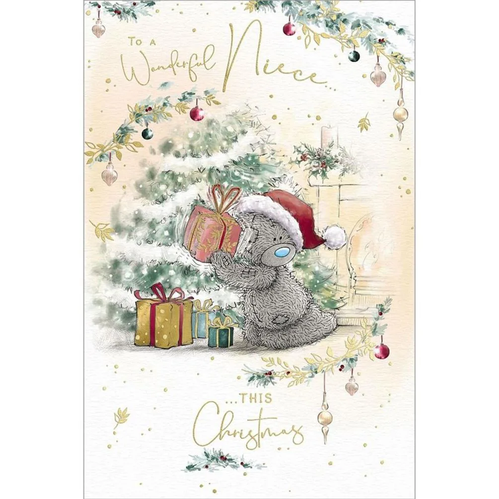 Wonderful Niece Me to You Bear Christmas Card