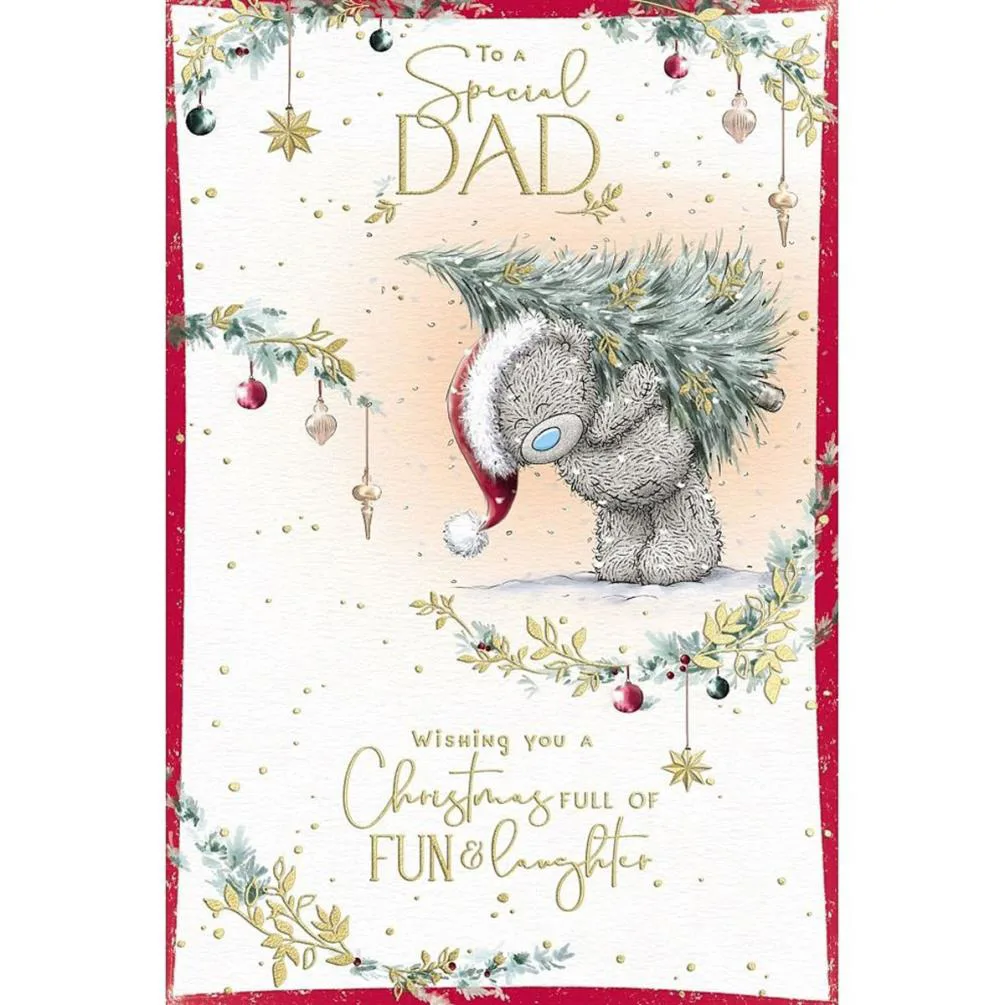 Special Dad Me to You Bear Christmas Card