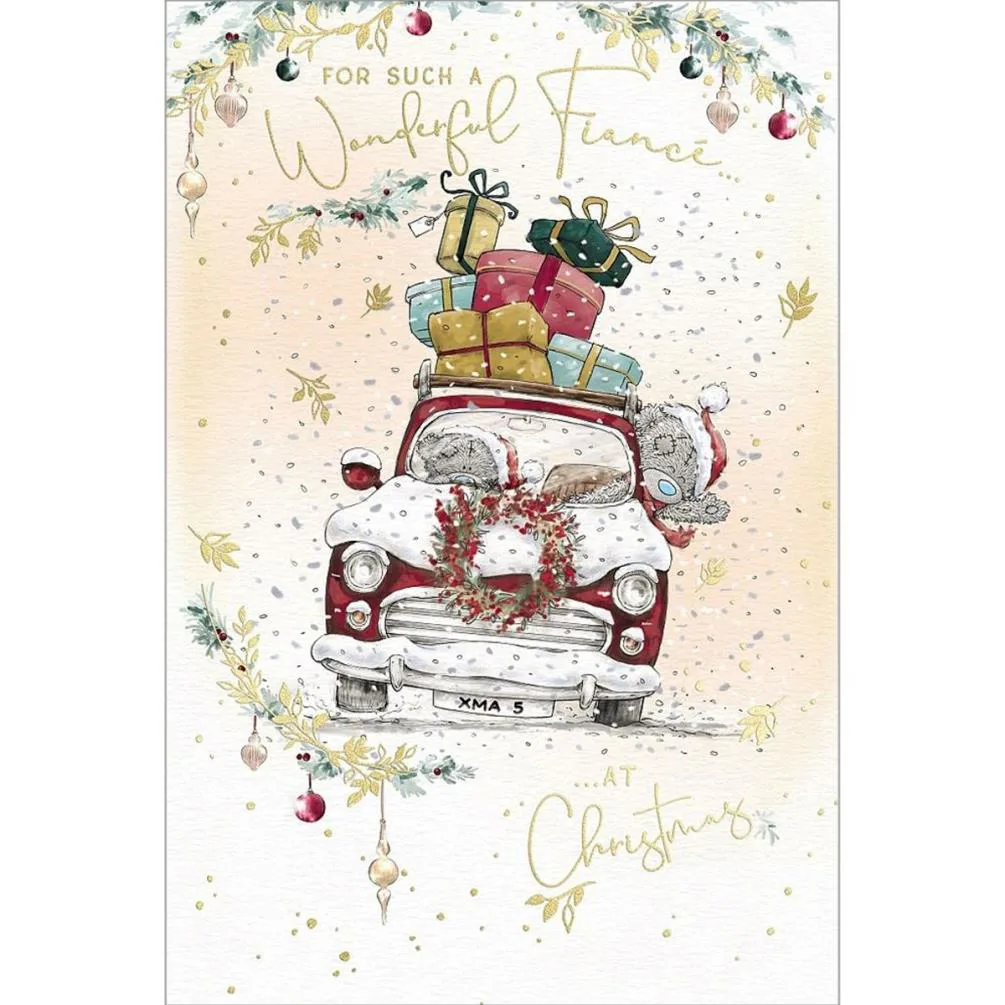 Wonderful Fiance Me to You Bear Christmas Card