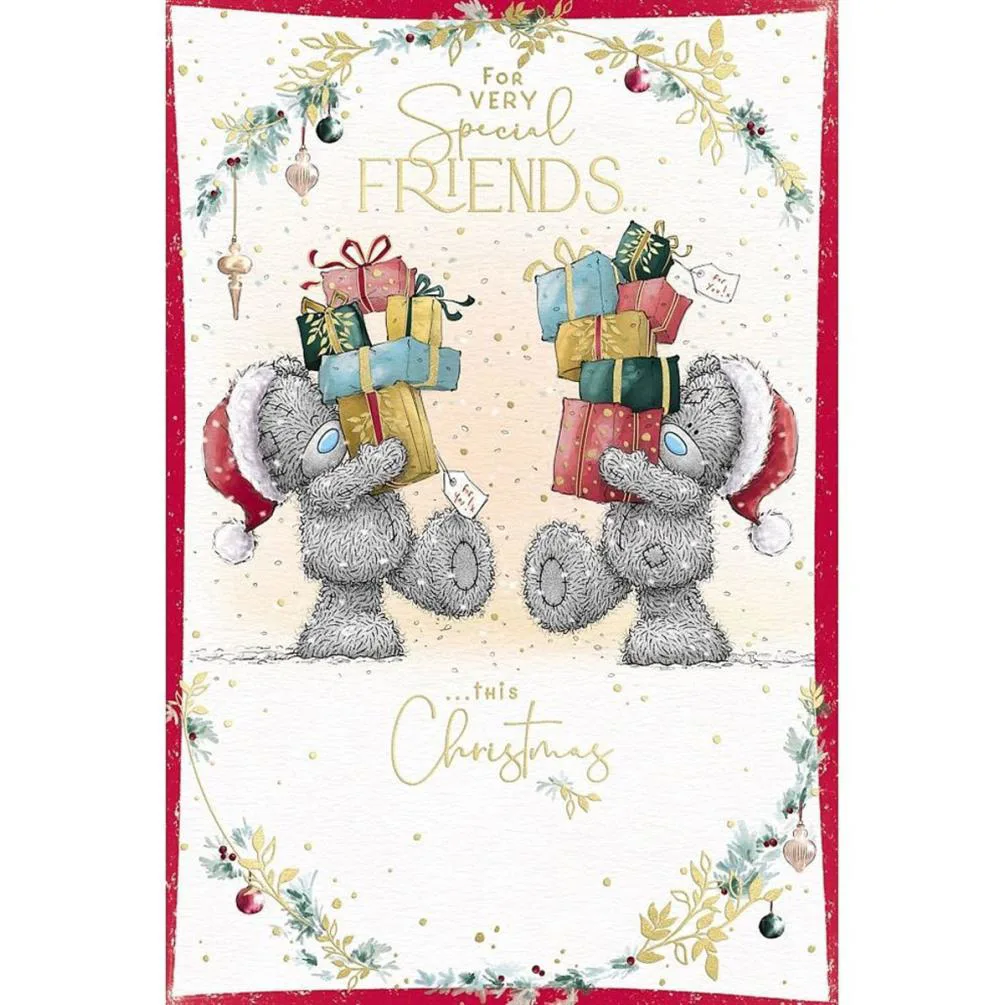Special Friends Me to You Bear Christmas Card