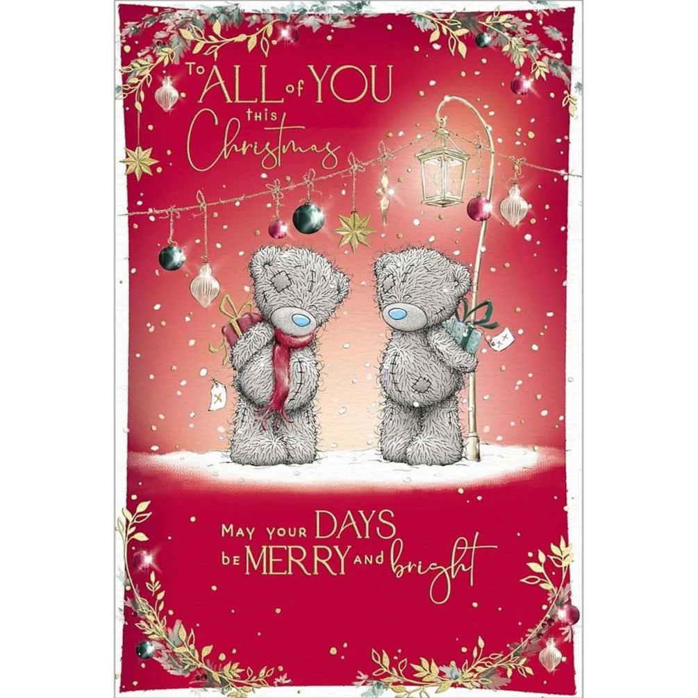 To All of You Me to You Bear Christmas Card £3.59