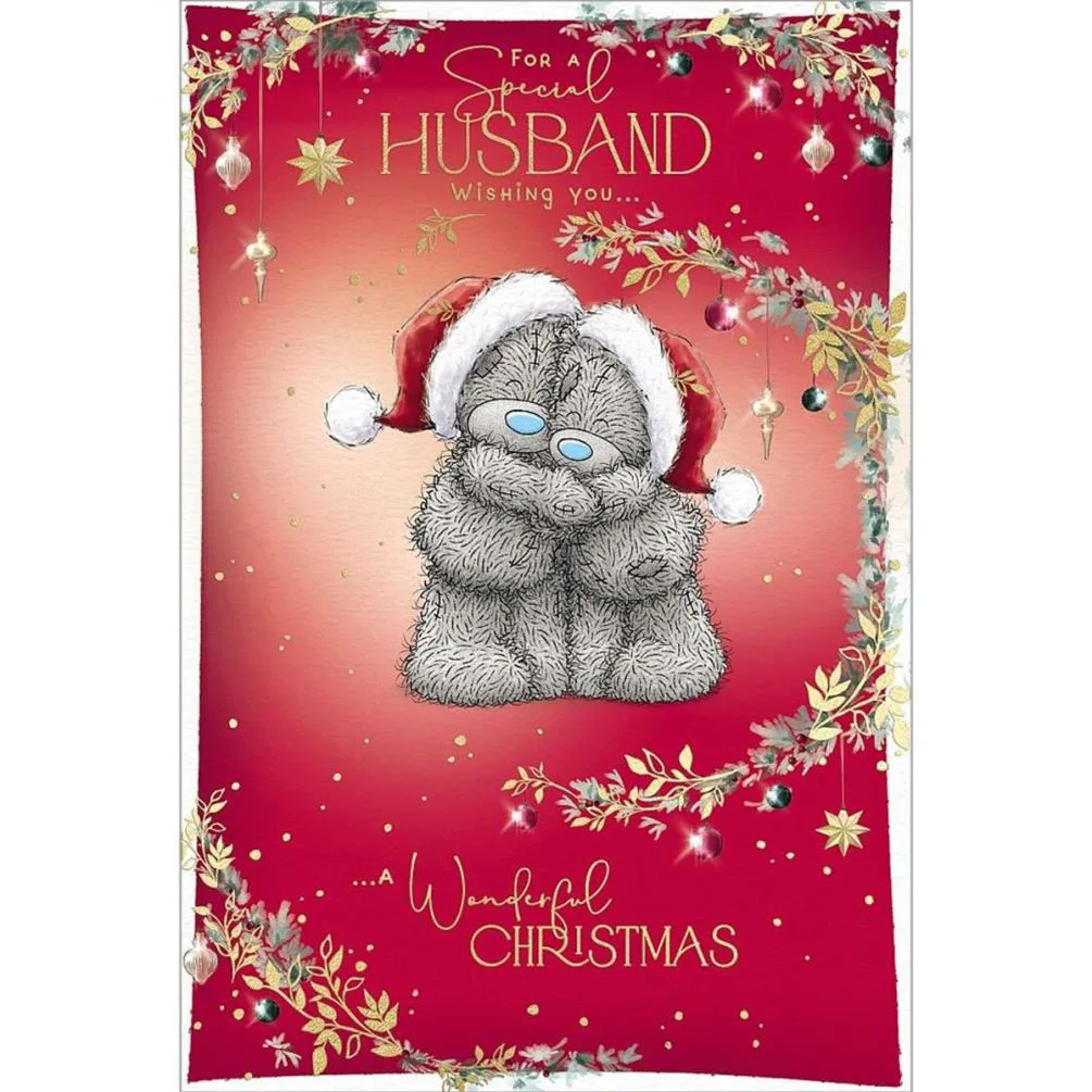 Special Husband Me to You Bear Christmas Card