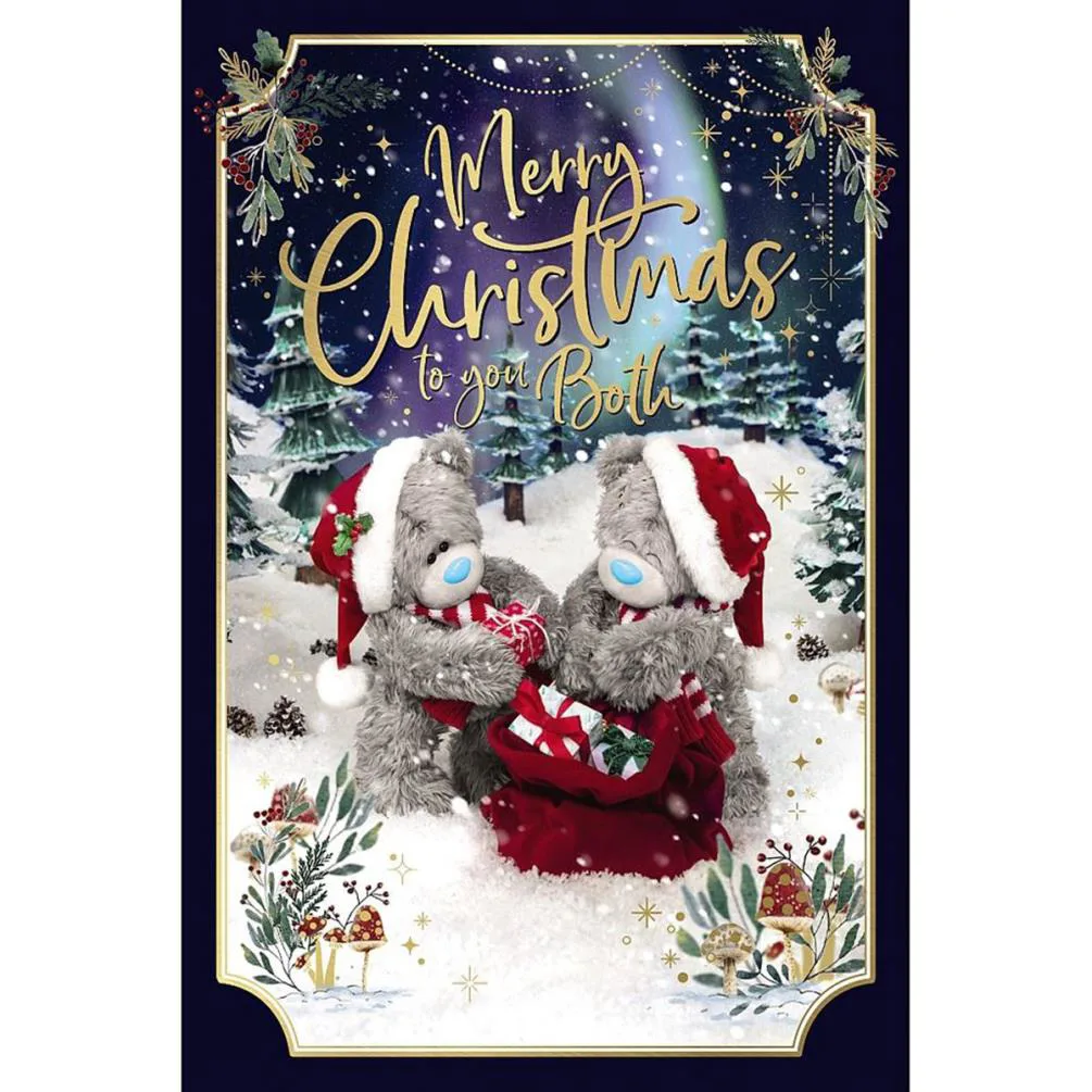 To You Both Photo Finish Me to You Bear Christmas Card