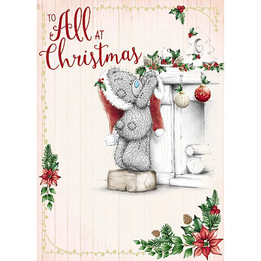 To All At Christmas Me To You Bear Christmas Card £1.79