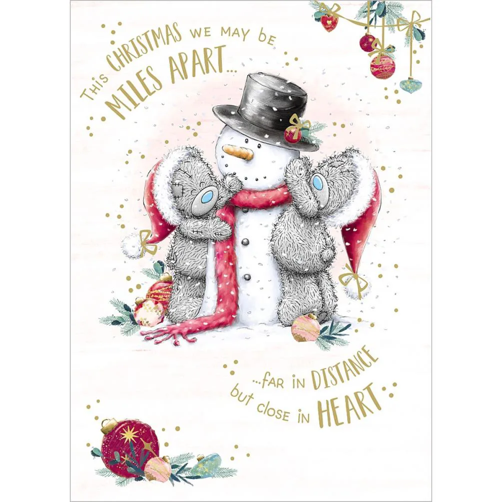 Across The Miles  Me to You Bear Christmas Card £1.79