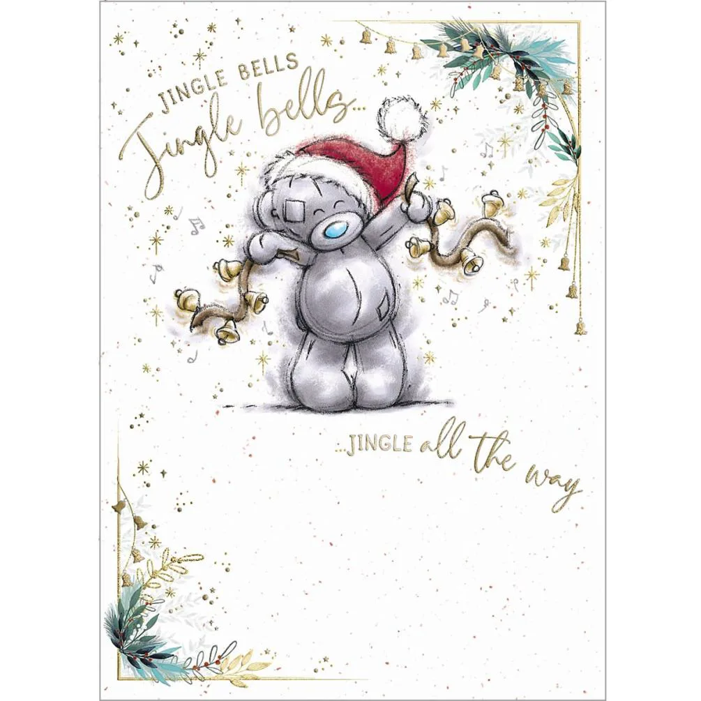 Jingle All The Way Me to You Bear Christmas Card £1.79