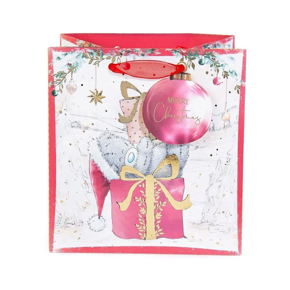 Small Me to You Bear Christmas Gift Bag