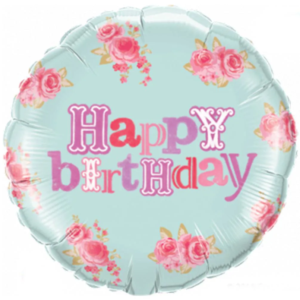Happy Birthday Me to You Bear Balloon (Unfilled) Extra Image 1