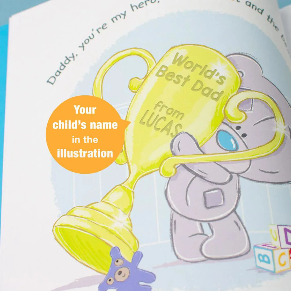 Personalised Tiny Tatty Teddy I Love You Daddy - Softback Extra Image 1