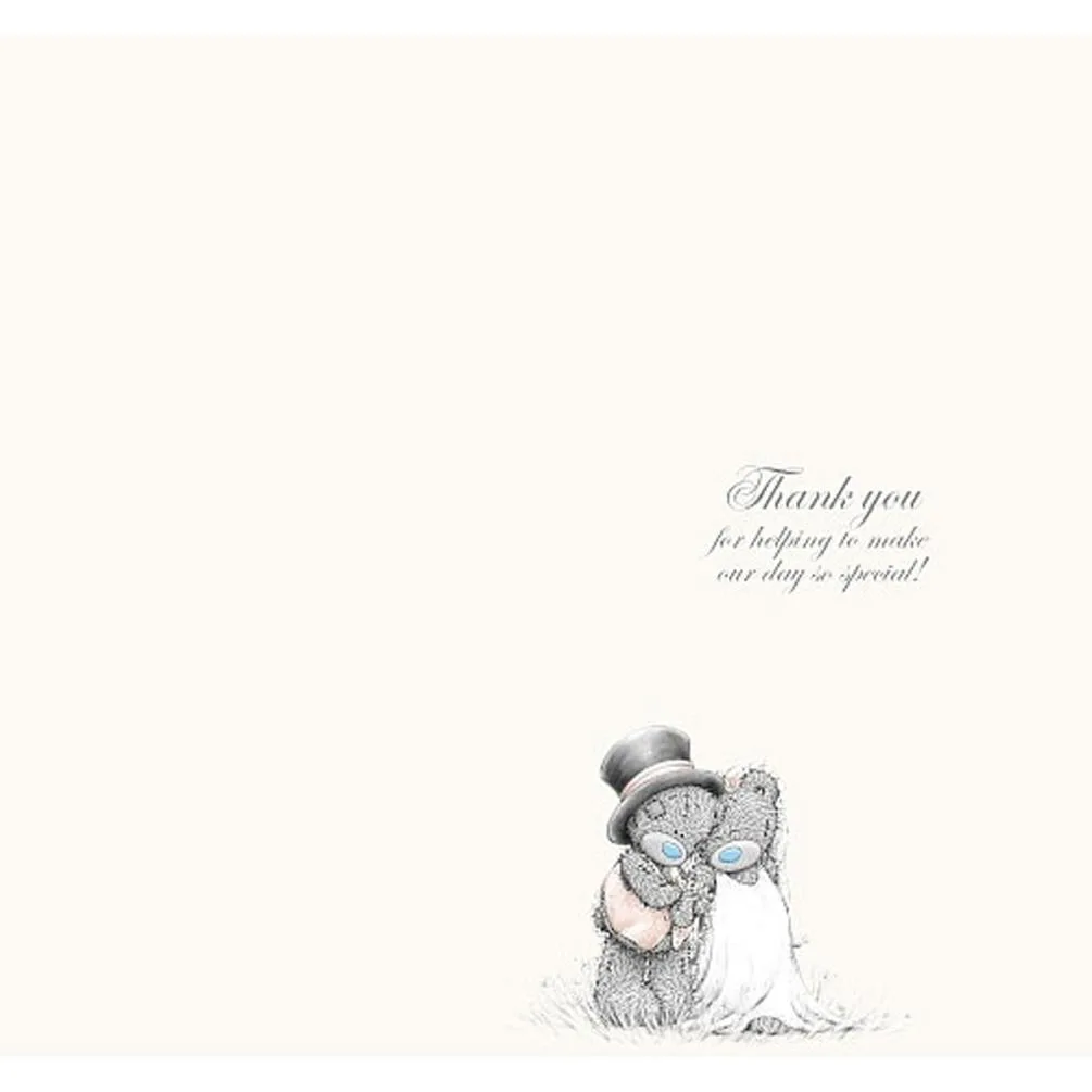 Special Bridesmaid Me to You Wedding Card Extra Image 1