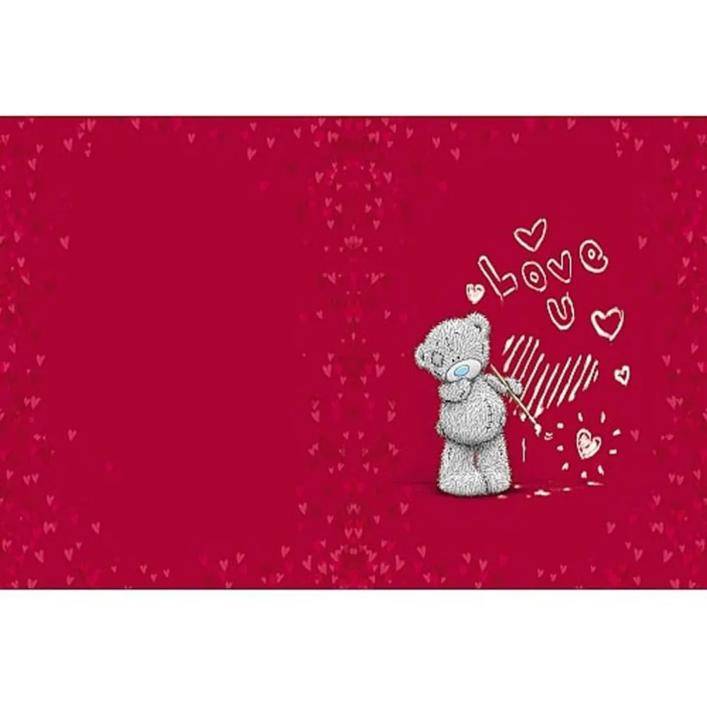 One I Love Large Me to You Bear Birthday Card Extra Image 1