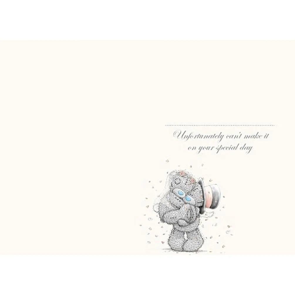 Wedding Regret Me to You Bear Card Extra Image 1