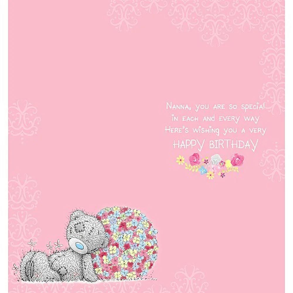 Nanna Birthday Me to You Bear Card Extra Image 1